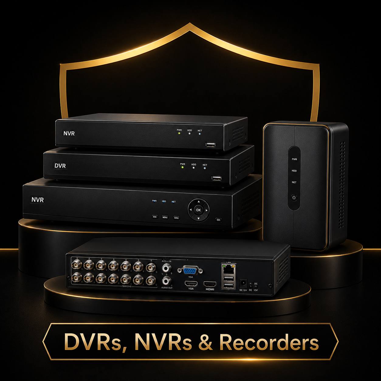 DVRs, NVRs & Recorders