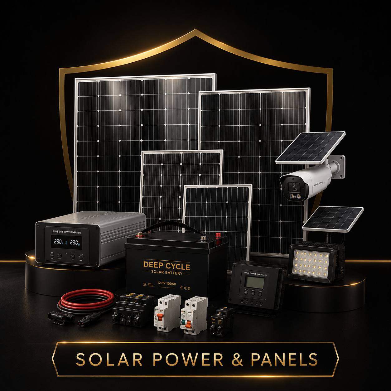 Solar Power & Security Power